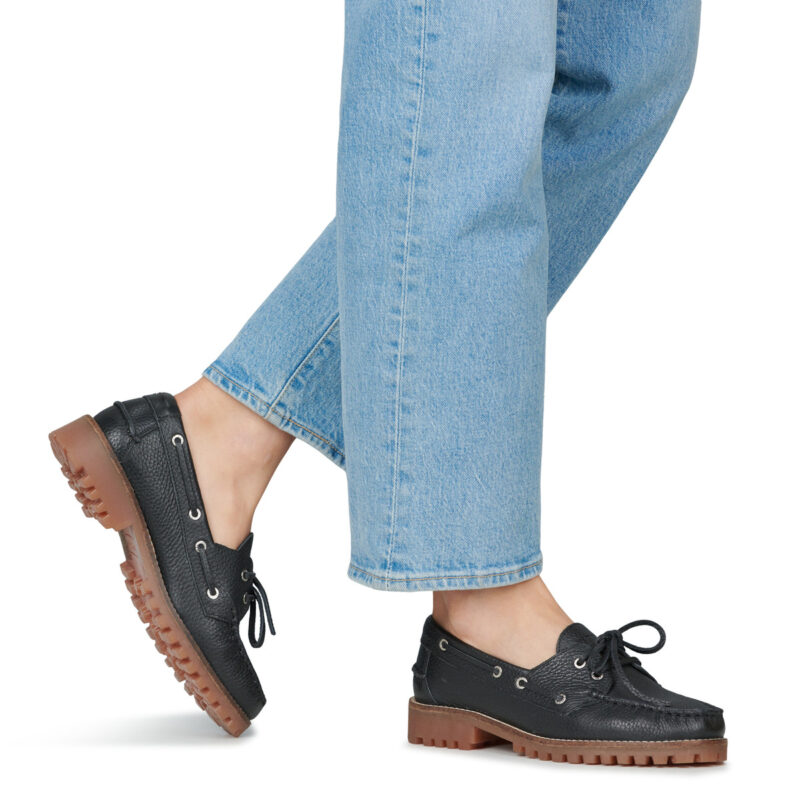 Bronx Sie-nna Nero Scarpe da barca Donna - 8