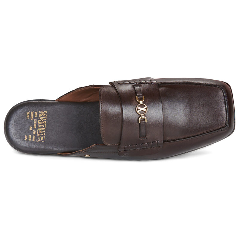Bronx Colb-Y Marrone Damen Hausschuh - 6