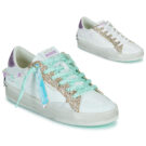 Crime London SKATE Wei&szlig;e Low-Sneaker f&uuml;r Damen - Gr&ouml;&szlig;e 1