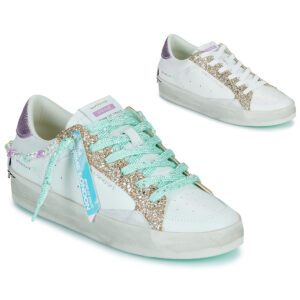 Crime London  SK8 DELUXE  Bianco -  Sneakers basse Donna