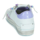 Crime London SKATE Wei&szlig;e Low-Sneaker f&uuml;r Damen - Gr&ouml;&szlig;e 5