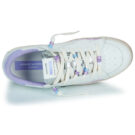 Crime London SKATE Wei&szlig;e Low-Sneaker f&uuml;r Damen - Gr&ouml;&szlig;e 6
