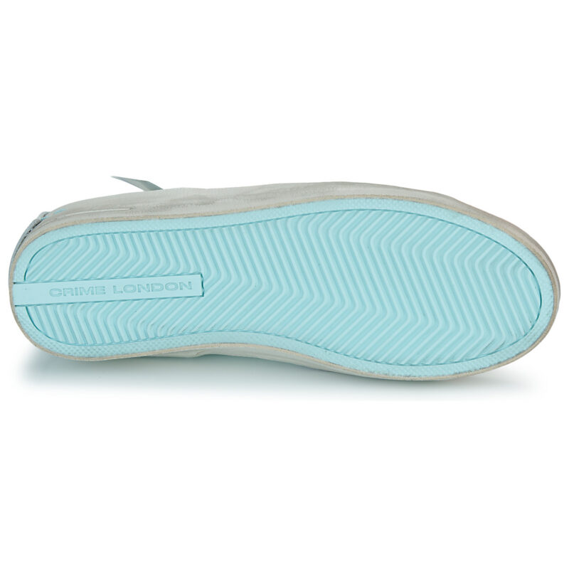 Crime London SKATE Wei&szlig;e Low-Sneaker f&uuml;r Damen - Gr&ouml;&szlig;e 7