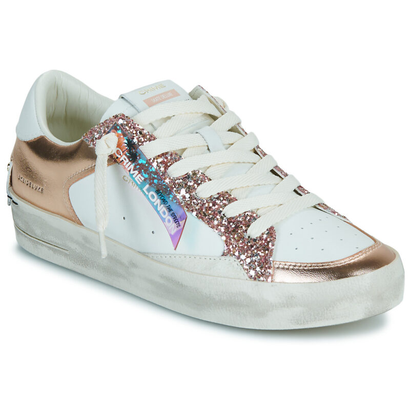 Crime London SKATE Mehrfarbige Low-Top-Sneaker f&uuml;r Damen - Gr&ouml;&szlig;e 1
