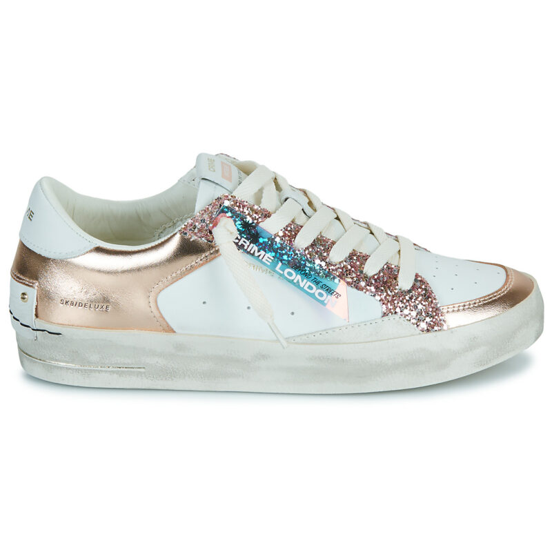 Crime London SKATE Mehrfarbige Low-Top-Sneaker f&uuml;r Damen - Gr&ouml;&szlig;e 2