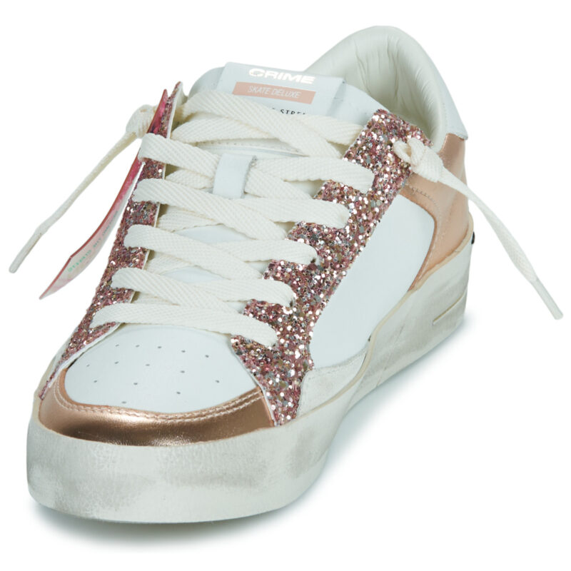 Crime London SKATE Mehrfarbige Low-Top-Sneaker f&uuml;r Damen - Gr&ouml;&szlig;e 3