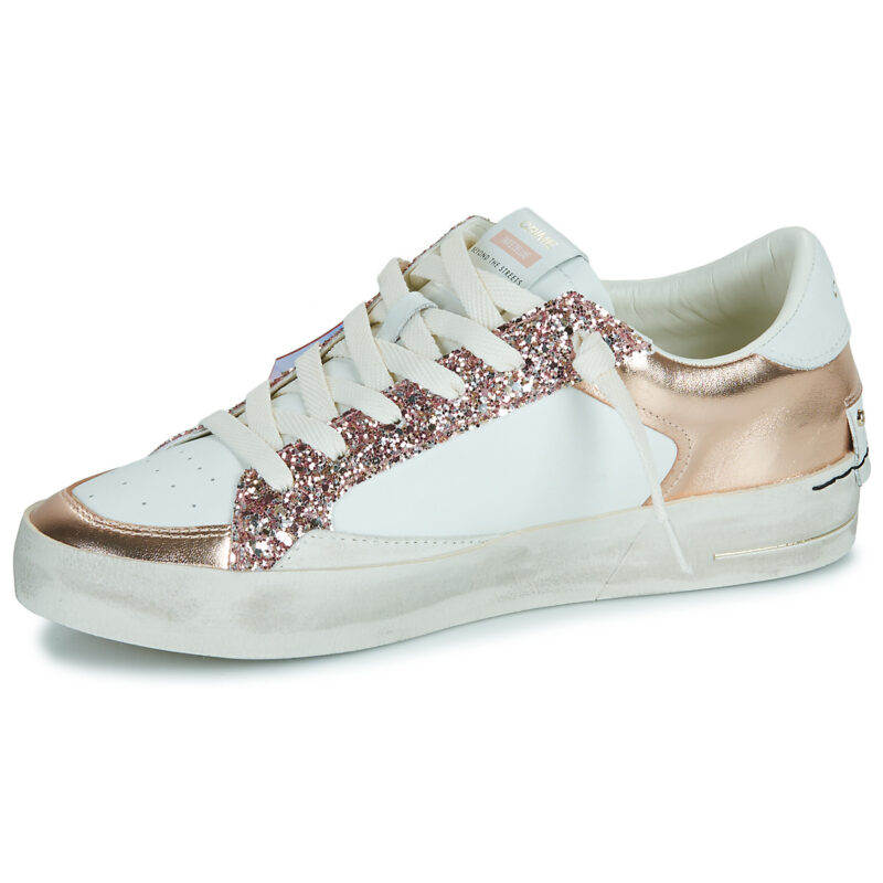Crime London SKATE Mehrfarbige Low-Top-Sneaker f&uuml;r Damen - Gr&ouml;&szlig;e 4
