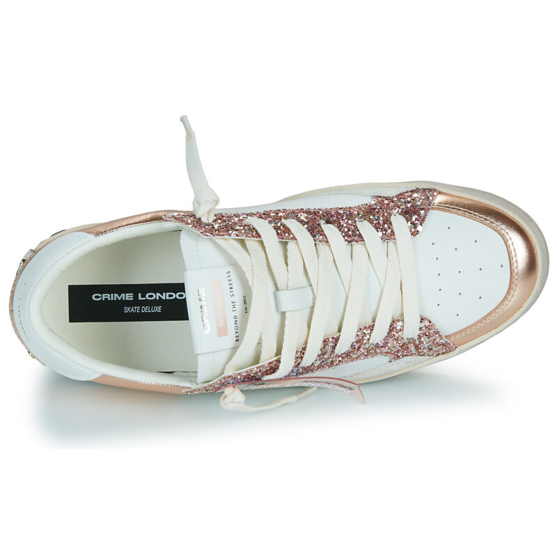 Crime London SKATE Mehrfarbige Low-Top-Sneaker f&uuml;r Damen - Gr&ouml;&szlig;e 6