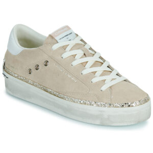 Crime London  DISTRESSED PLATFORM  Beige -  Sneakers basse Donna