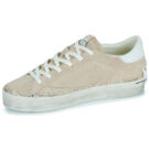 Crime London Zapatillas bajas de mujer color beige con plataforma desgastada - 4