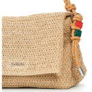 Desigual HALF LOGO RAFFIA VENECIA Beige Borsa a tracolla Donna - 4
