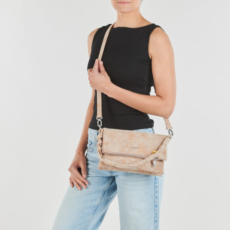 Desigual Sac bandouli&egrave;re femme BAG SIERRA MURANO beige - 6