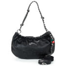 Mujer Desigual Bolso de mano Waverly negro con medio logo para mujer - 1