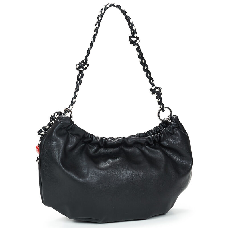 Mujer Desigual Bolso de mano Waverly negro con medio logo para mujer - 2
