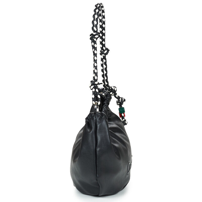 Mujer Desigual Bolso de mano Waverly negro con medio logo para mujer - 3