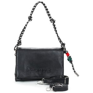 Desigual BAG HALF LOGO VENECIA 4.0 Nero Borsa a tracolla Donna