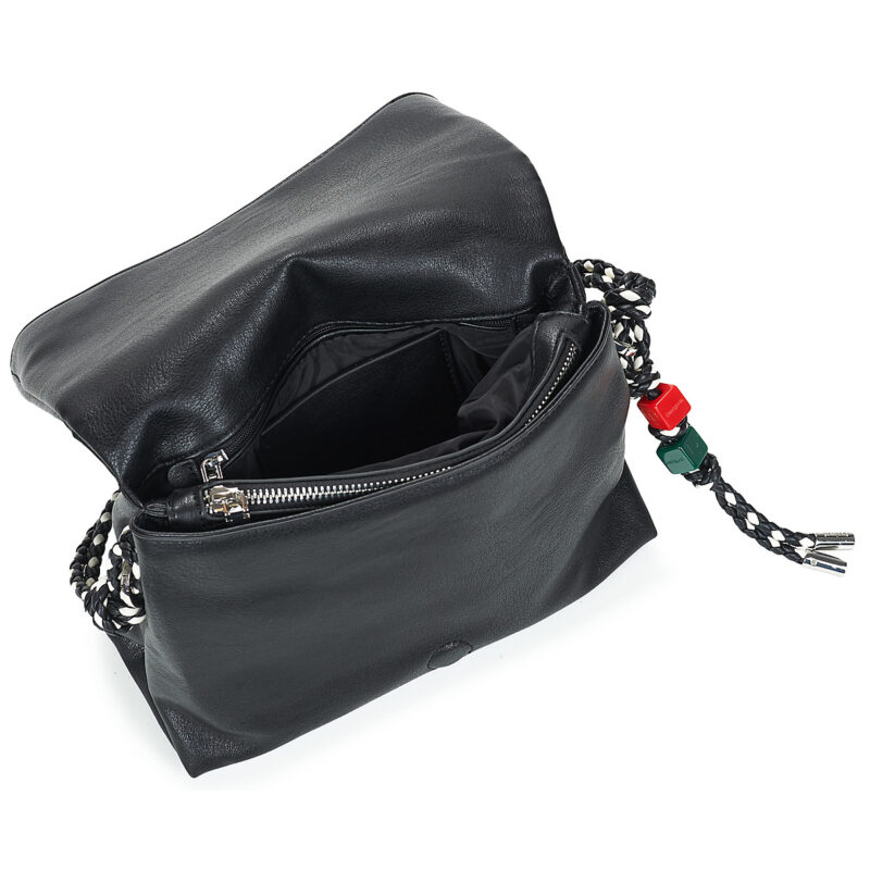 Desigual BAG HALF LOGO VENICE 4.0 Black Shoulder bag Women - 5