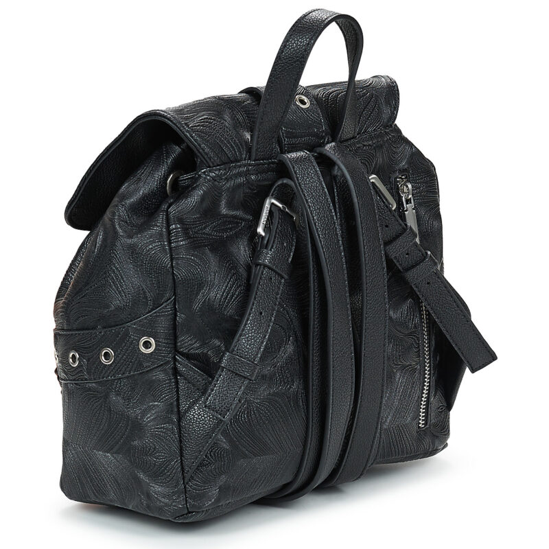 Femme Desigual Sac &agrave; dos court MOONSTONE PRISA noir pour femme - 3