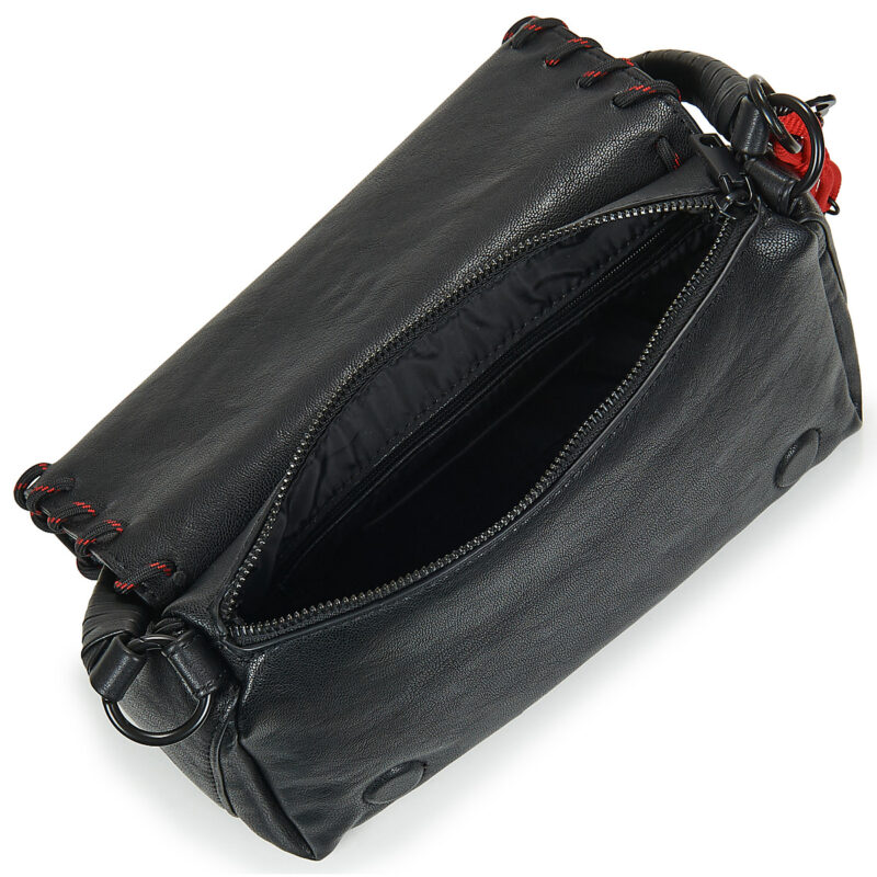 Desigual Sac bandouli&egrave;re femme noir BAG ALL MICKEY NARON MEDIUM FLAP - 5