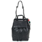 Femme Desigual Sac &agrave; dos demi-logo LUENA noir pour femme - 1