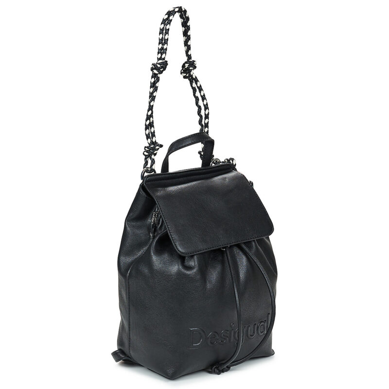 Femme Desigual Sac &agrave; dos demi-logo LUENA noir pour femme - 2
