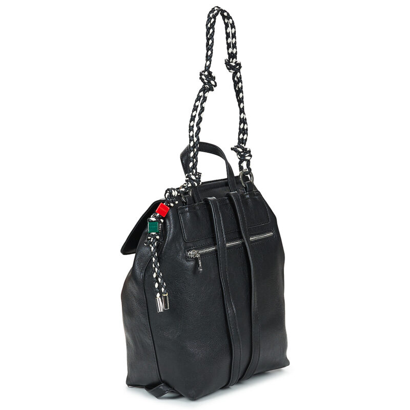 Femme Desigual Sac &agrave; dos demi-logo LUENA noir pour femme - 3