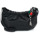 Desigual Sac bandouli&egrave;re femme HALF LOGO WAVERLY MINI BAG Noir - 1