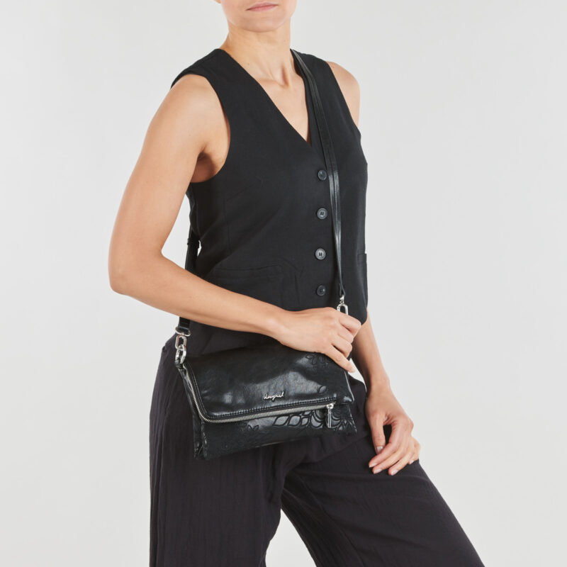 Desigual Sac &agrave; bandouli&egrave;re noir pour femme BAG SIERRA MURANO - 6