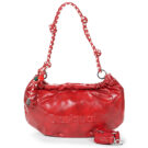 Desigual Sac demi-logo rouge - Sac bandouli&egrave;re femme rouge - 1