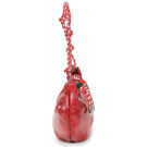 Desigual Sac demi-logo rouge - Sac bandouli&egrave;re femme rouge - 3
