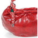 Desigual Sac demi-logo rouge - Sac bandouli&egrave;re femme rouge - 4