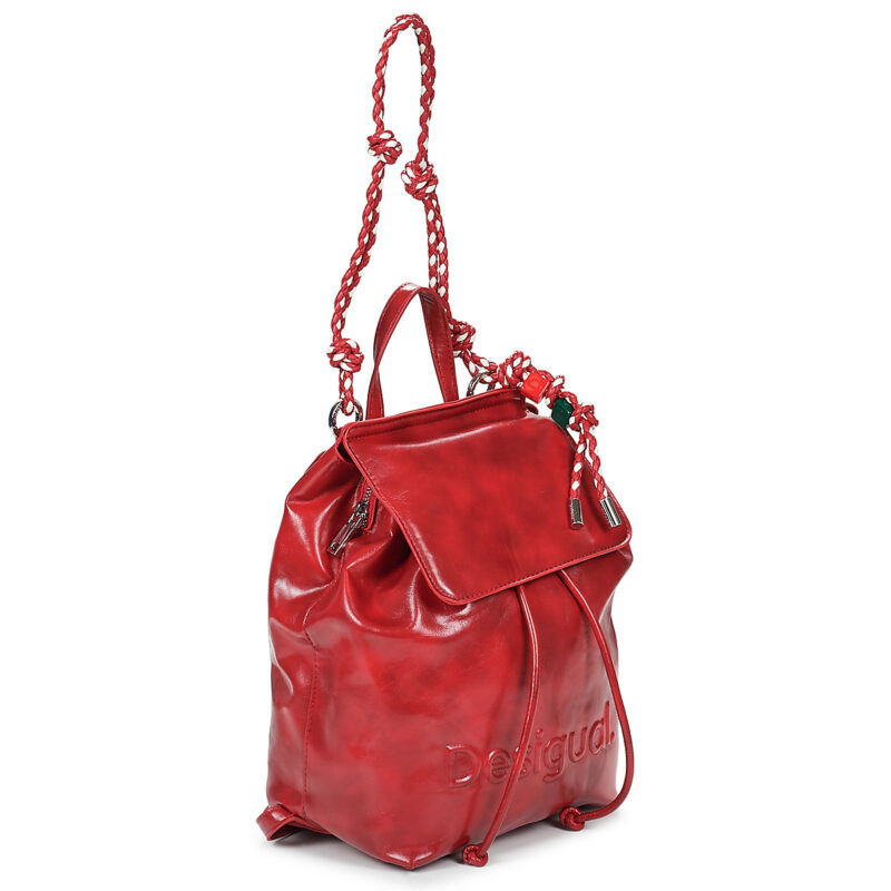 Femme Desigual Sac &agrave; dos demi-logo LUENA rouge pour femme - 2