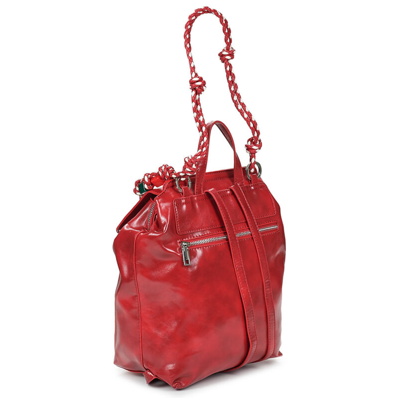 Femme Desigual Sac &agrave; dos demi-logo LUENA rouge pour femme - 3
