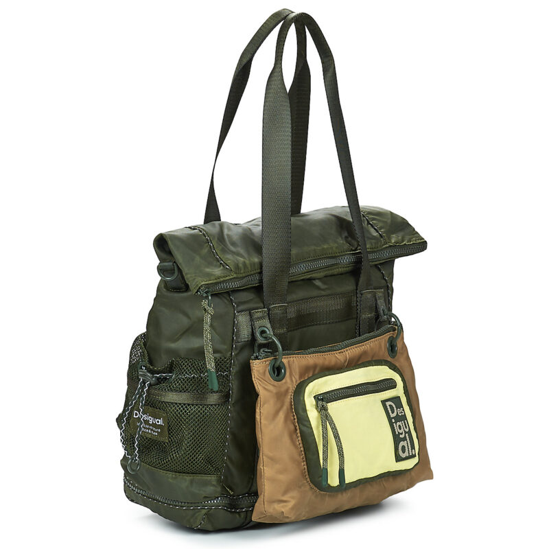 Woman Desigual NEO GRUNGE VOYAGER Kaki Backpack Woman - 2