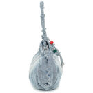 Desigual Sac bandouli&egrave;re femme Waverly bleu &agrave; demi-logo en denim - 3