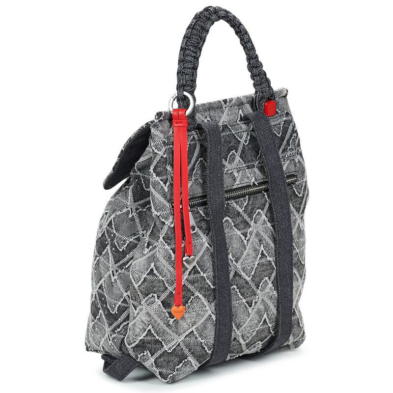 Donna Desigual BACKPACK RADIO LUENA Grigio Zaino Donna - 3