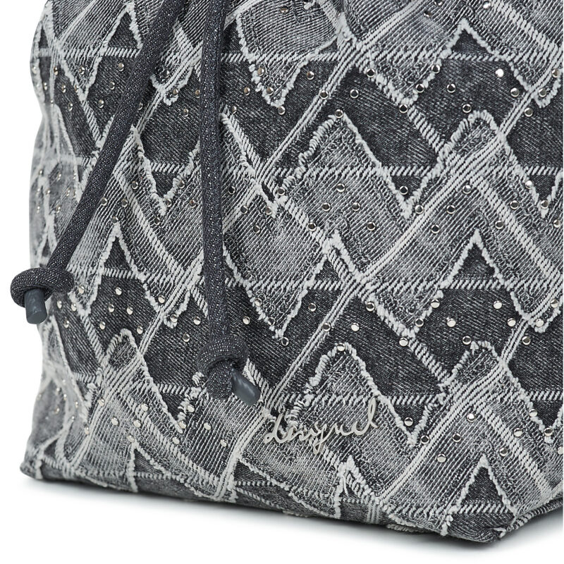 Donna Desigual BACKPACK RADIO LUENA Grigio Zaino Donna - 4