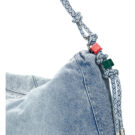 Desigual BAG HALF LOGO DENIM LEIRIA 2.0 Blu Borse a spalla Donna - 4
