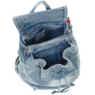 Femme Desigual Sac &agrave; dos femme HALF LOGO DENIM LUENA bleu - 5