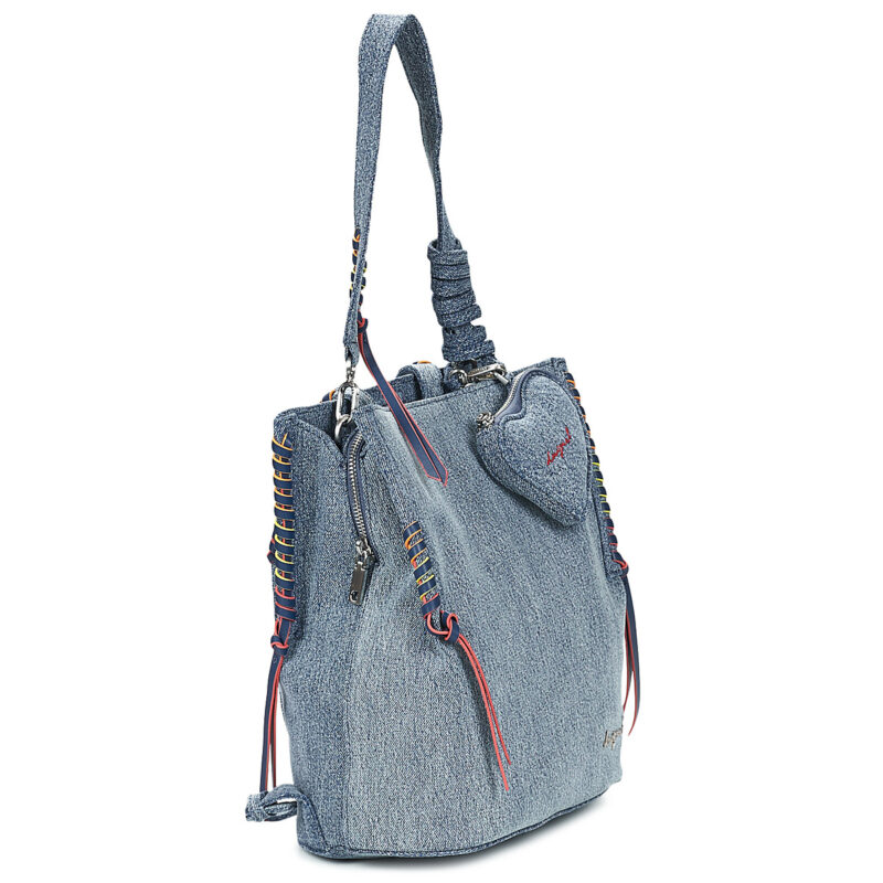 Femme Desigual Sac &agrave; dos TORIO DENIM SUMY MINI SOFT bleu pour femme - 2