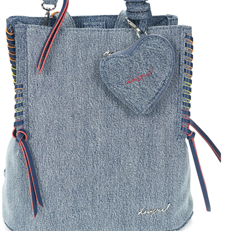 Femme Desigual Sac &agrave; dos TORIO DENIM SUMY MINI SOFT bleu pour femme - 4