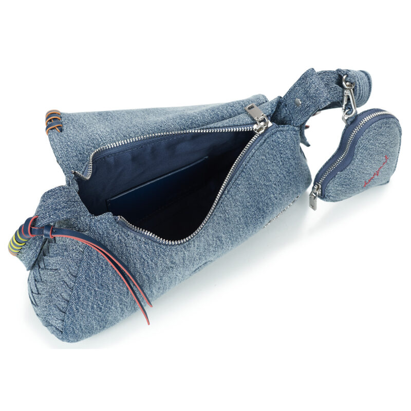 Desigual Sac bandouli&egrave;re femme TORIO ALTADENA DENIM bleu - 5