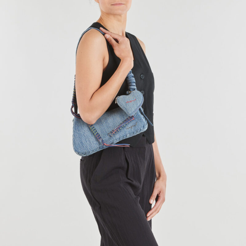 Desigual Sac bandouli&egrave;re femme TORIO ALTADENA DENIM bleu - 6