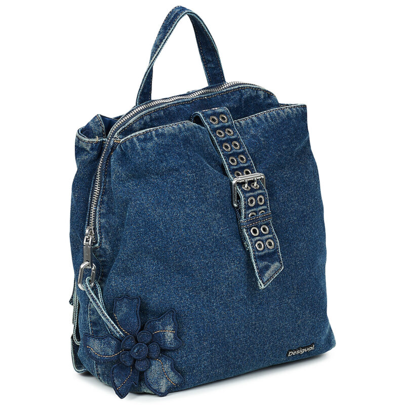 Femme Desigual Sac &agrave; dos Curio Denim Sumy Mini bleu pour femme - 2