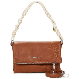 Desigual SIERRA CAMEL MURANO Marrone Borsa a tracolla Donna