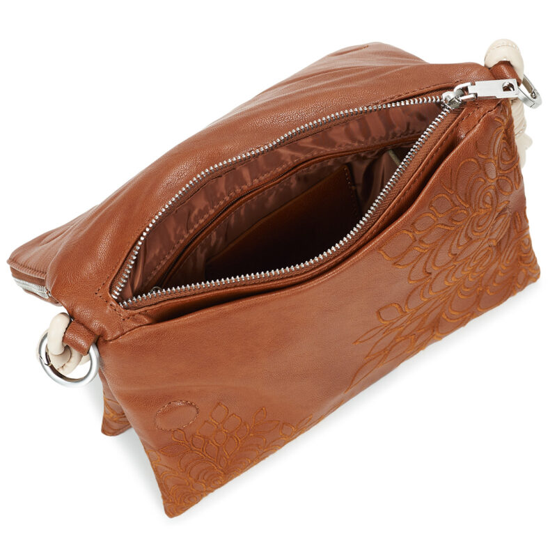Desigual SIERRA CAMEL Sac bandouli&egrave;re femme MURANO marron - 5
