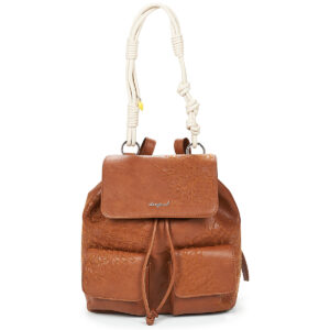 Donna Desigual BACKPACK SIERRA PRISA MINI Marrone Zaino Donna