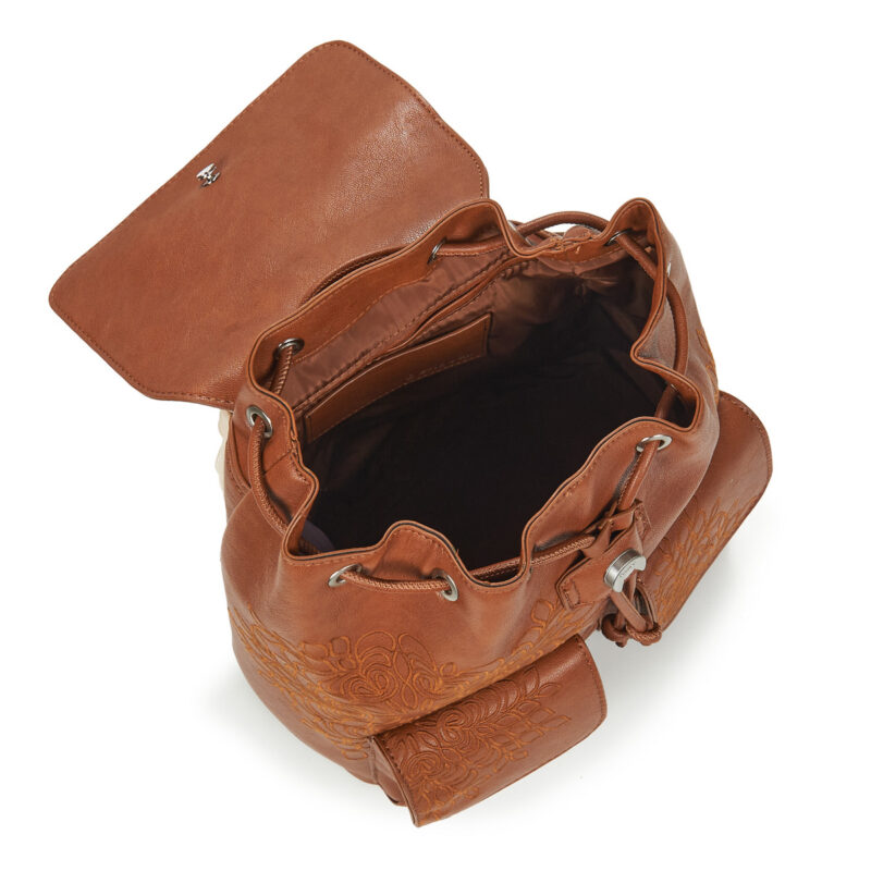 Femme Desigual Sac &agrave; dos Sierra Prisa Mini marron pour femme - 5