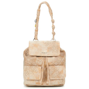 Donna Desigual BACKPACK SIERRA PRISA MINI Beige Zaino Donna