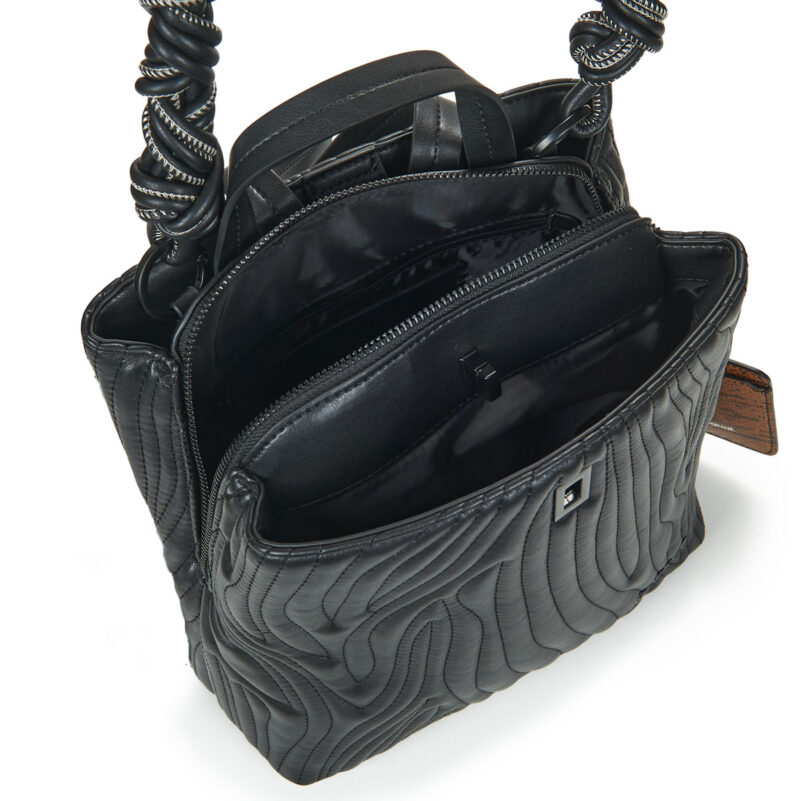 Donna Desigual BACKPACK HELIUM SUMY MINI Nero Zaino Donna - 5